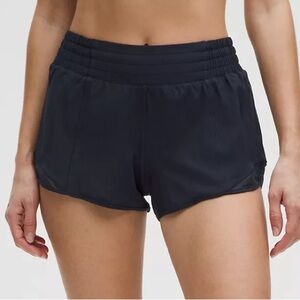 Lululemon Hotty Hot High Rise Lined Shorts 2.5 inches Size 8